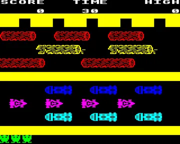 Frogger (1982)(A&F)[FROGGER] screen shot game playing